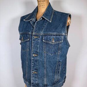 Vintage Pendleton Denim Wool Sleeveless Jacket